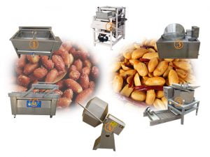 fried peanut production line for sale