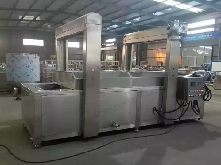 industrial continuous frying machine