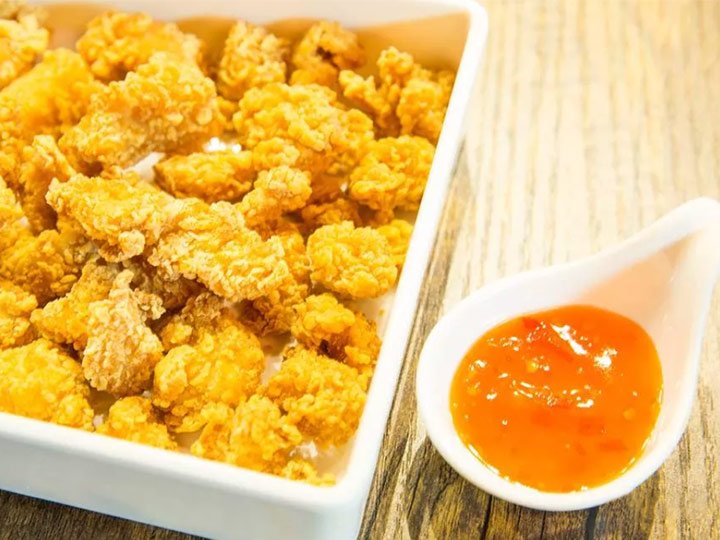 Poulet pop-corn aromatisé KFC