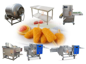 crispy chicken fillet production line for sale