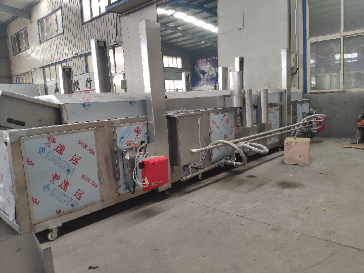 continuous frying machines