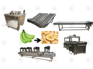 Fried banana chips production line