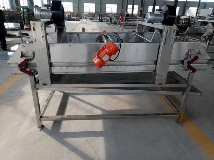 Vibrating oil screen