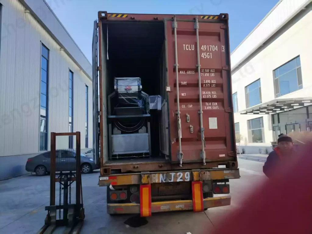 Как наша линия по производству картофельных чипсов преобразила мексиканский бизнес по производству закусок? 2 Отгрузка линии по производству картофельных чипсов