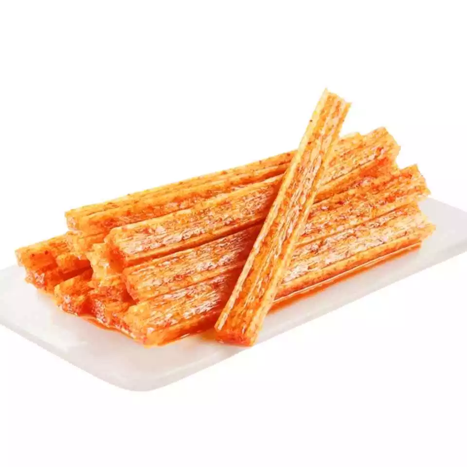 Dòng sản xuất Snack Cay Nóng | Máy xử lý Snack Cay Nóng tự động 20 spicy latiao