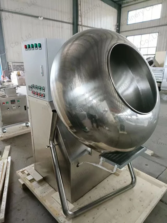 peanut coated machine