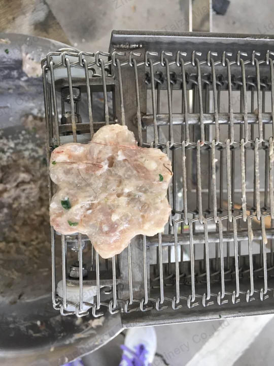 Máquina Automática de Hamburguesas | Fabricante de Pasteles de Carne y Verduras 12 Star-shaped meat patties