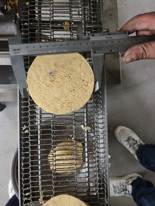 Máquina Automática de Hamburguesas | Fabricante de Pasteles de Carne y Verduras 13 adjustable meat burger