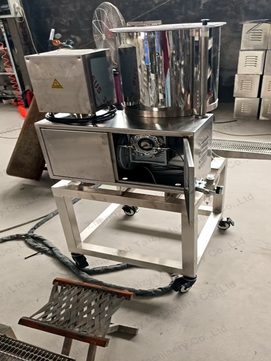 Máquina automática para hacer hamburguesas | Máquina para hacer pasteles de carne y verduras 9 small scale meat pie forming machine