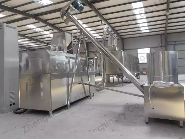 200‑260kgh twin‑screw snack extruder