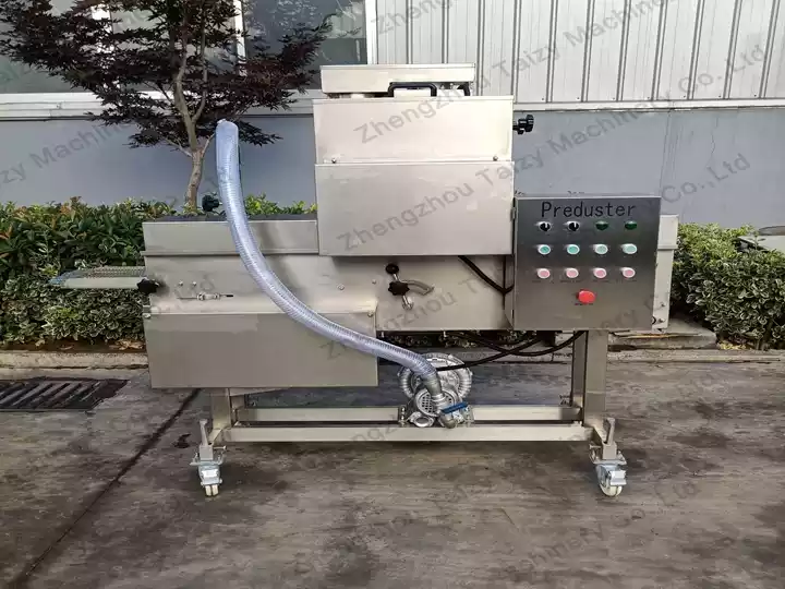 How to Reduce Labor Costs in Meat Patty Production? 12 Continuous powder battering equipment