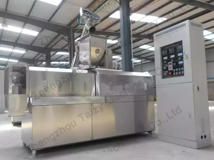 High‑torque twin‑screw food processing extruder