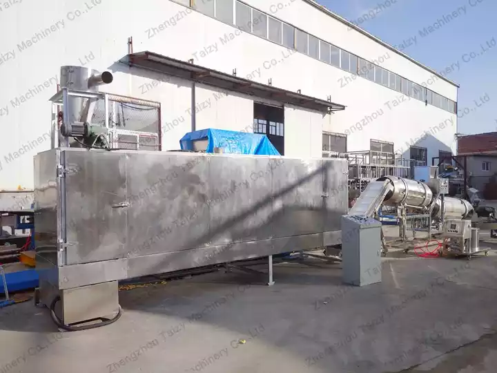 Multi‑deck electric baking oven for extruded snack food