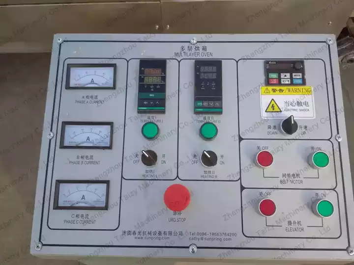 Multi-Tier Oven Control Cabinet