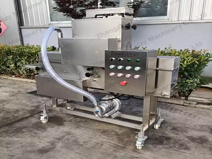 How to Reduce Labor Costs in Meat Patty Production? 11 Powder coating machine for fried food