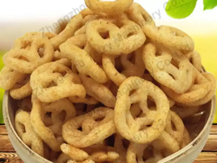 Puffed ring snack