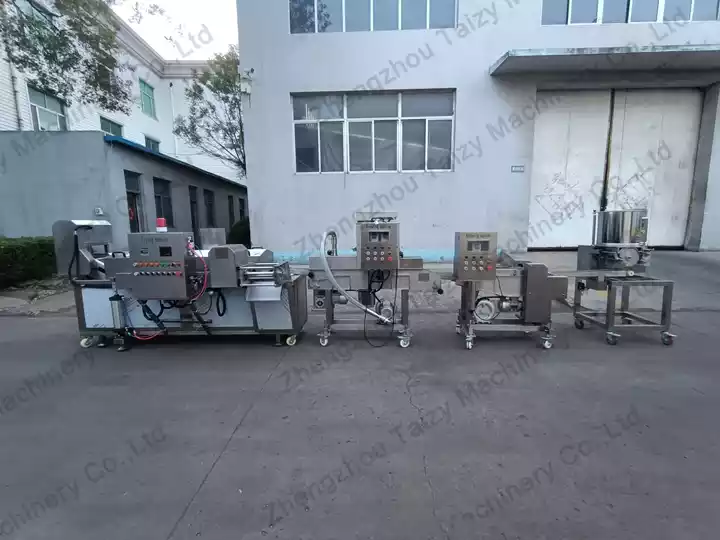 How to Reduce Labor Costs in Meat Patty Production? 1 Turnkey fried patty manufacturing plant