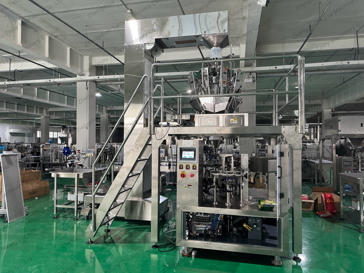 How to Reduce Product Giveaway in Automatic Weighing? 2 10 head multihead weigher packing machine for puffed snacks