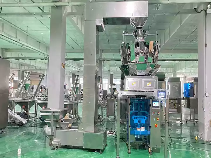 Ten-Head Nut Weighing and Packaging Machine