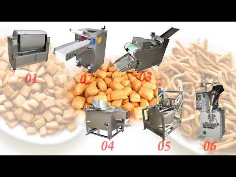 Nijerya Chin Chin İşleme Tesisi | Afrika için Atıştırmalık Chin-chin Yapma Makinesi